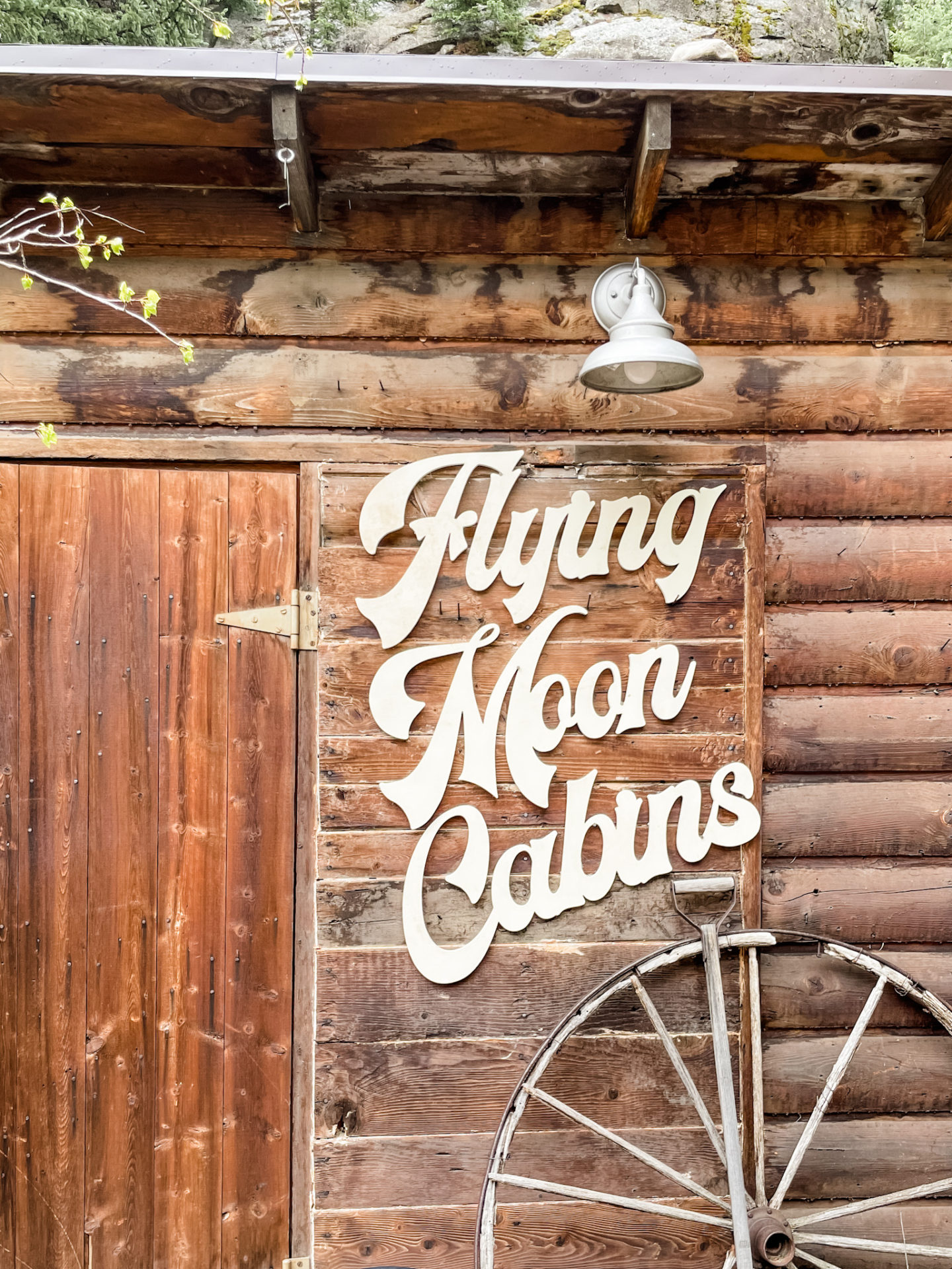 Staying at the Flying Moon Cabins Near Idaho Springs